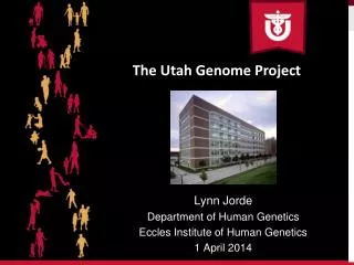 Lynn Jorde Department of Human Genetics Eccles Institute of Human Genetics 1 April 2014