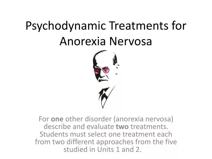 psychodynamic treatments for anorexia nervosa