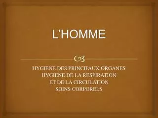 l homme