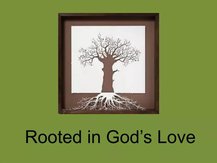 rooted in god s love