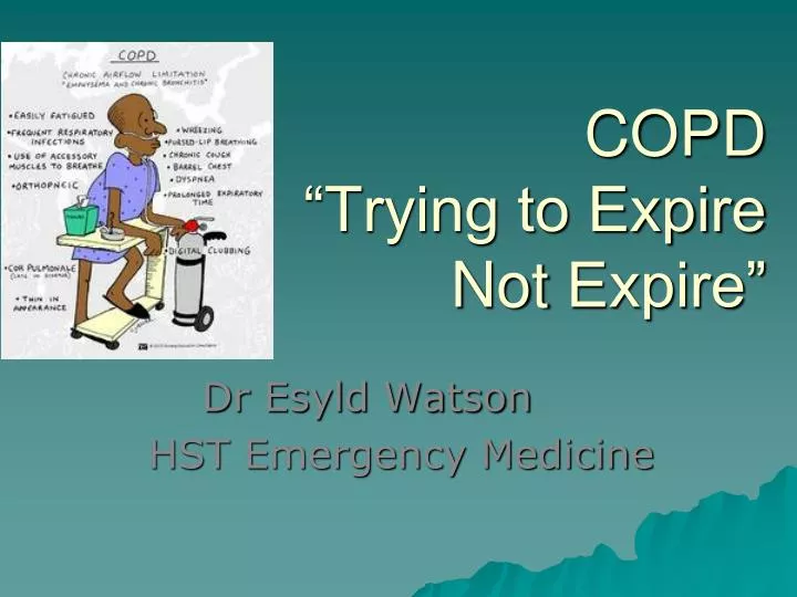 copd trying to expire not expire