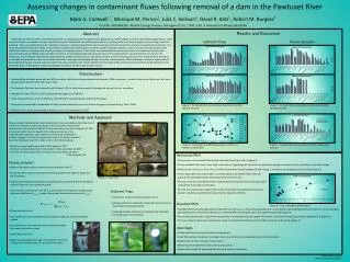 Assessing changes in contaminant fluxes following removal of a dam in the Pawtuxet River