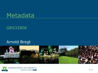 Metadata GRS32806