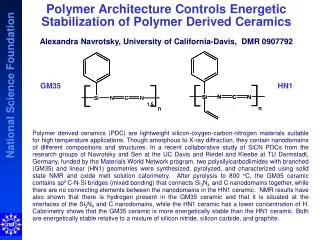 Polymer Architecture Controls Energetic Stabilization of Polymer Derived Ceramics