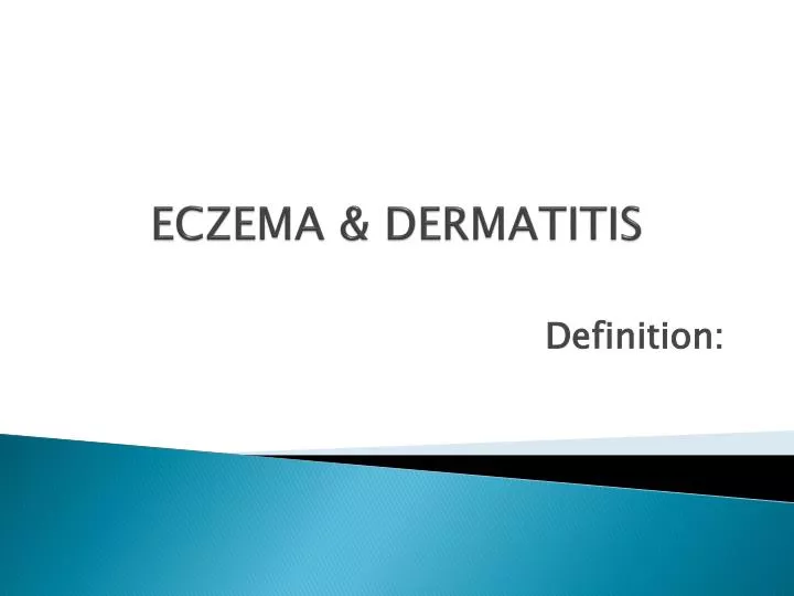 eczema dermatitis