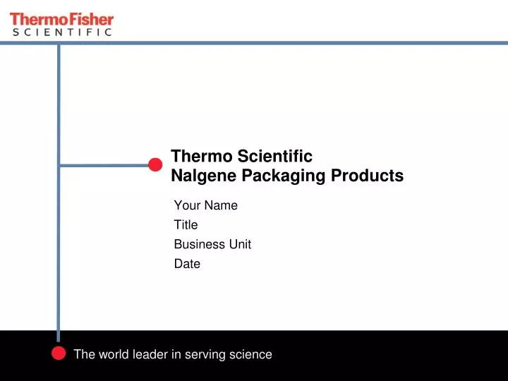 thermo scientific nalgene packaging products