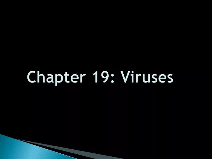 chapter 19 viruses