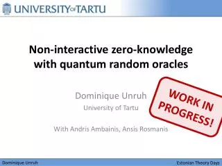 Non-interactive zero-knowledge with quantum random oracles