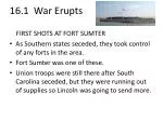 16.1 War Erupts