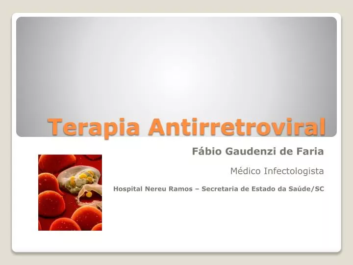 terapia antirretroviral