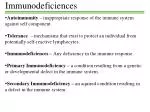 Immunodeficiences - slide 1
