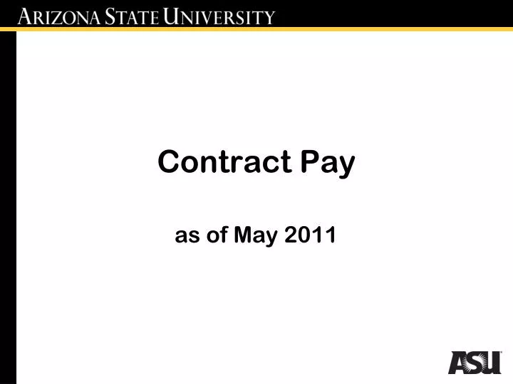contract pay