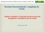 MINISTÉRIO DO DESENVOLVIMENTO SOCIAL E COMBATE À FOME – MDS - slide 1