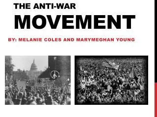 the anti war movement