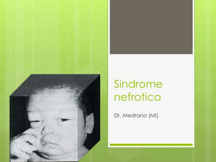 sindrome nefrotico