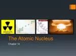 The Atomic Nucleus - slide 1