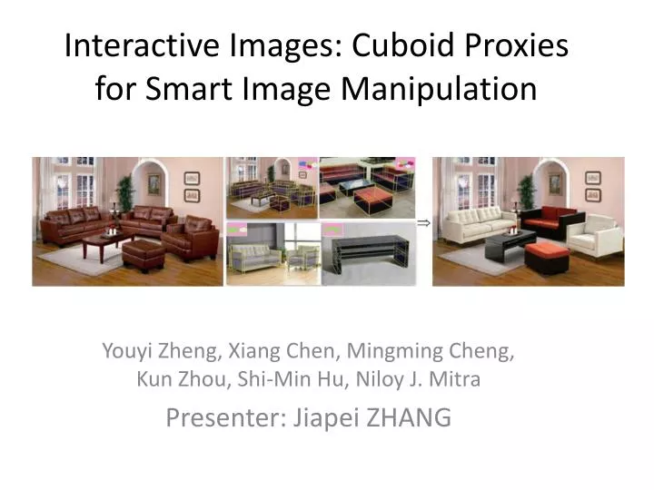 interactive images cuboid proxies for smart image manipulation