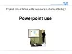 Powerpoint use - slide 1