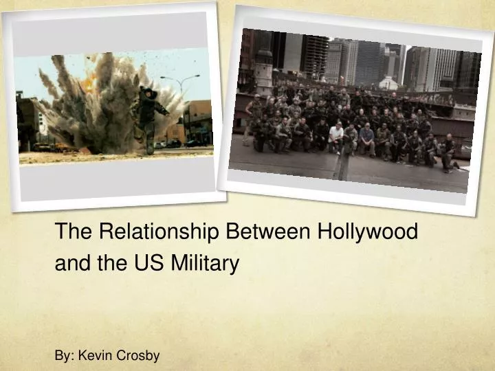 the relationship between hollywood and the us military