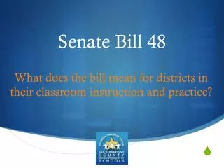Senate Bill 48