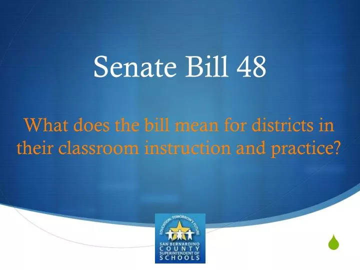 senate bill 48