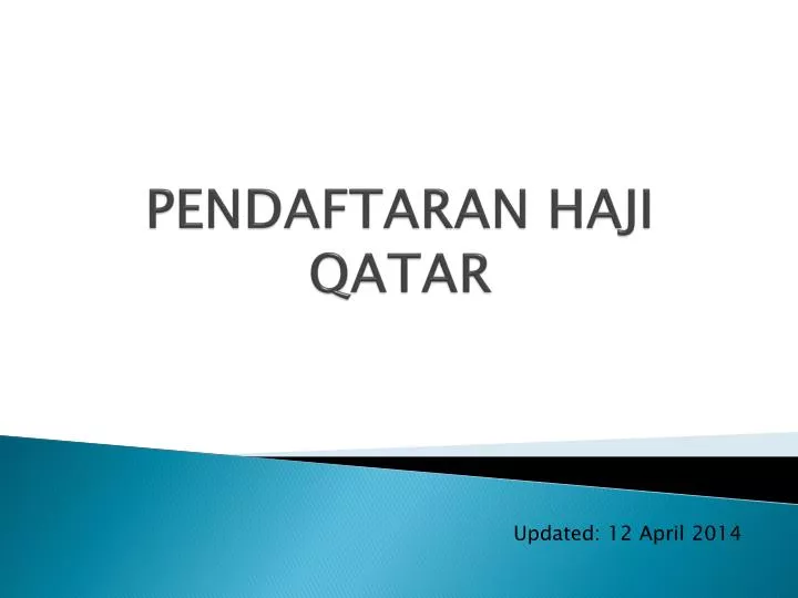 pendaftaran haji qatar