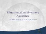 Educational Indebtedness Assistance
