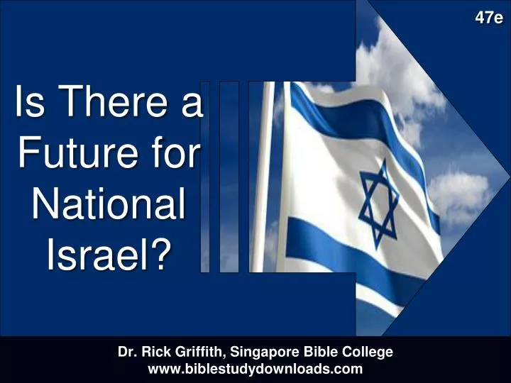 is there a future for national israel