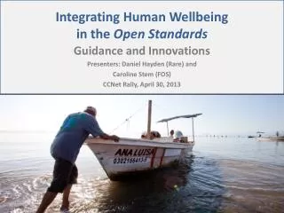 Integrating Human Wellbeing in the Open Standards