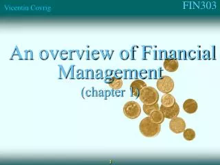 An overview of Financial Management (chapter 1)