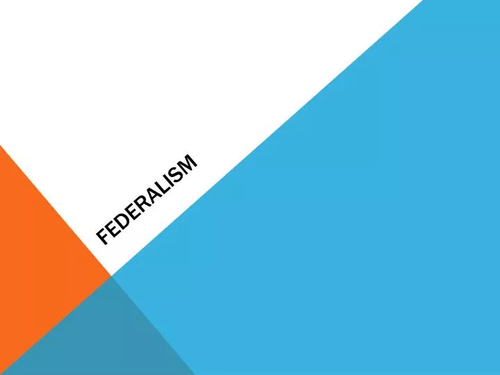 federalism