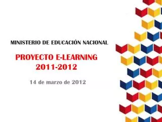 PROYECTO E-LEARNING 2011-2012