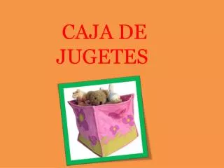 caja de jugetes