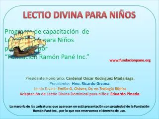 lectio divina para ni os