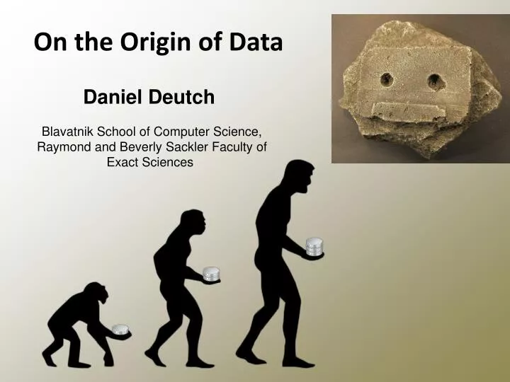 on the origin of data