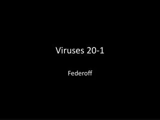 Viruses 20-1