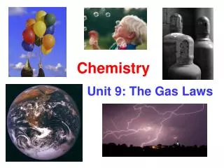 Unit 9: The Gas Laws