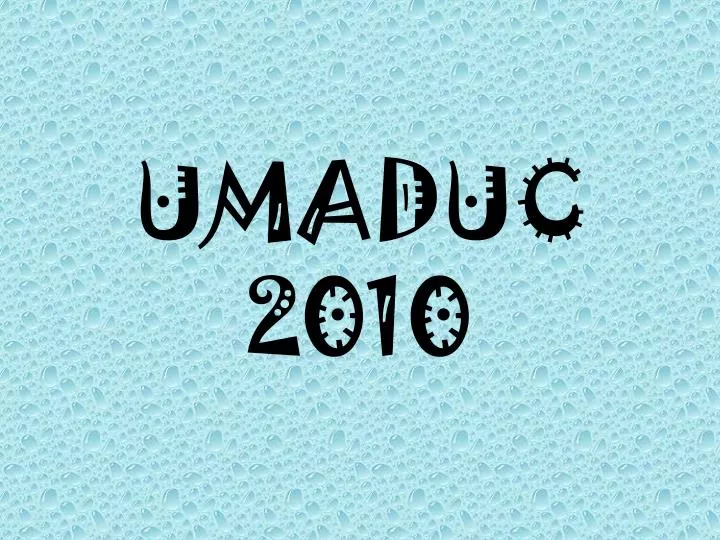 umaduc 2010