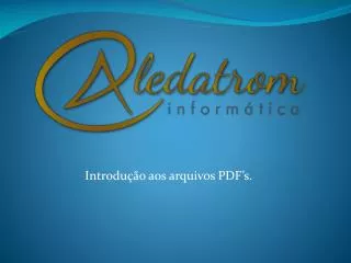 introdu o aos arquivos pdf s