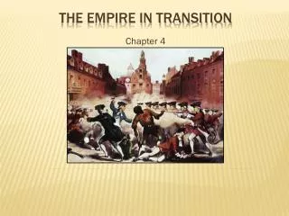 The empire in transition