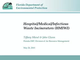 Hospital/Medical/Infectious Waste Incinerators (HMIWI)