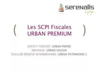 les scpi fiscales urban premium