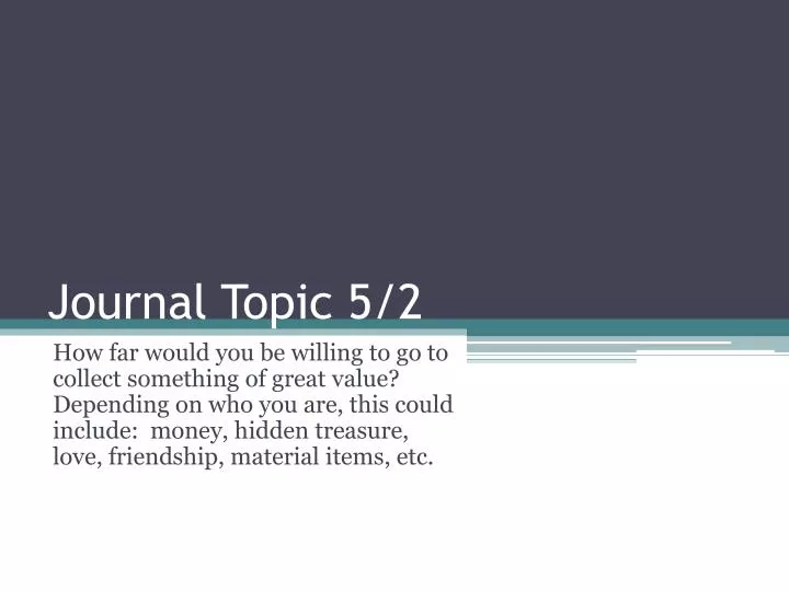 journal topic 5 2