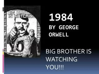 1984 by George Orwell