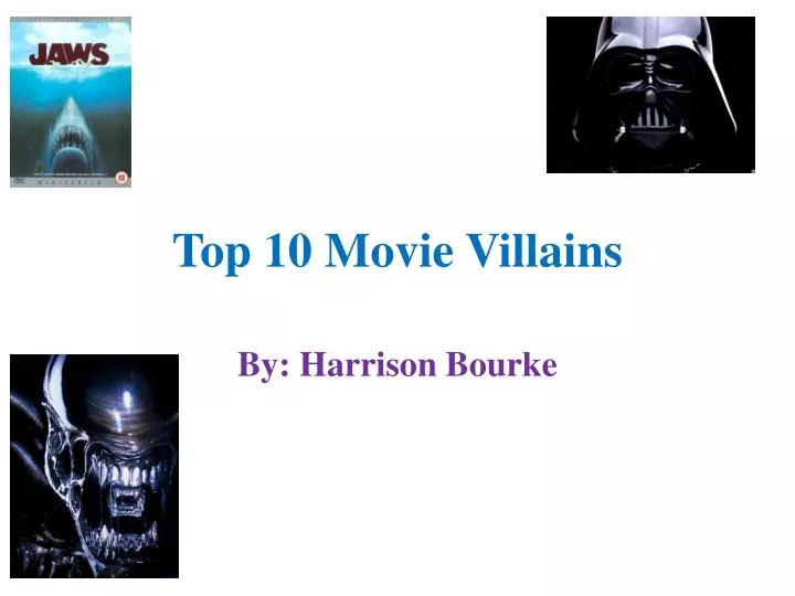 top 10 movie villains