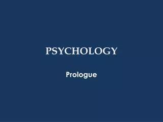 PSYCHOLOGY