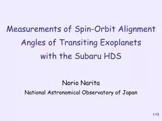 Measurements of Spin-Orbit Alignment Angles of Transiting Exoplanets with the Subaru HDS