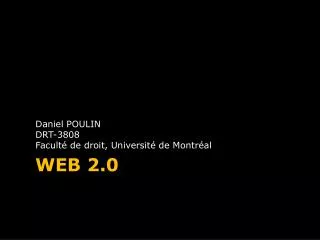 daniel poulin drt 3808 facult de droit universit de montr al