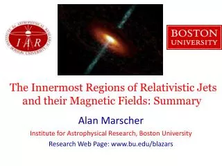 The Innermost Regions of Relativistic Jets and their Magnetic Fields: Summary