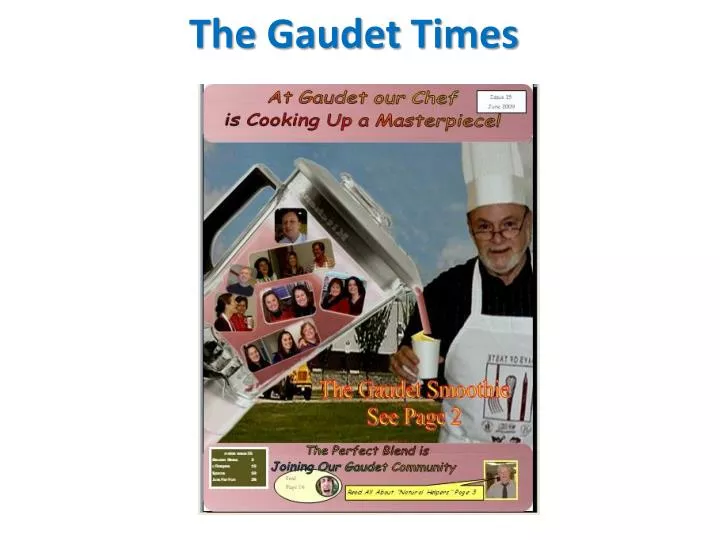 the gaudet times
